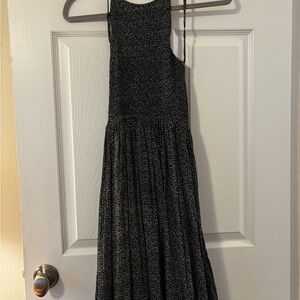 Kimchi Blue Black Floral Mini Dress